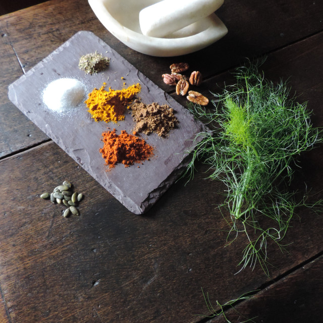 "Spices, Nuts and Herbs" by Rob Jones - $12.27 "Spices, Nuts and Herbs" stock image