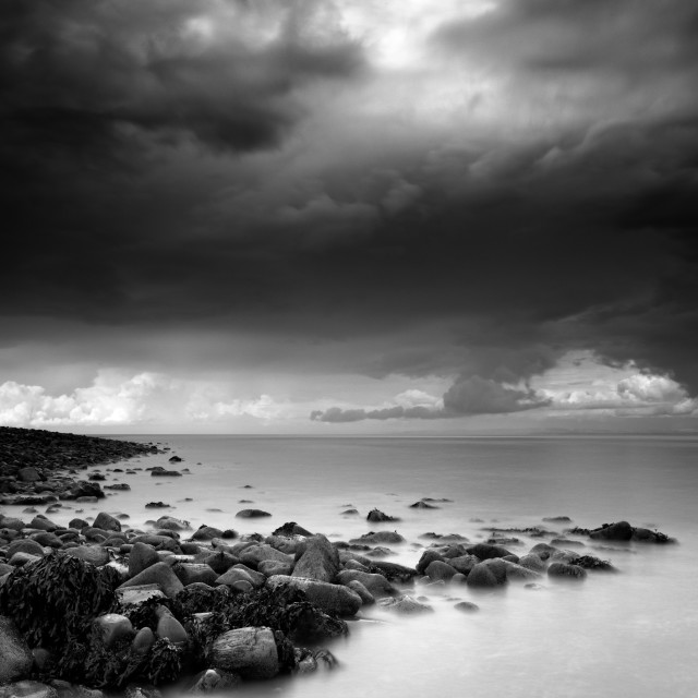 "On the Rocks" by Bruce Little - £20.00 "On the Rocks" stock image