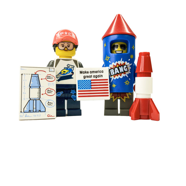 "America's next space program" stock image