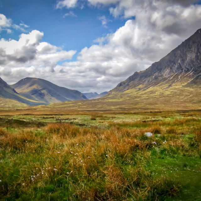 "Glen Etive" stock image