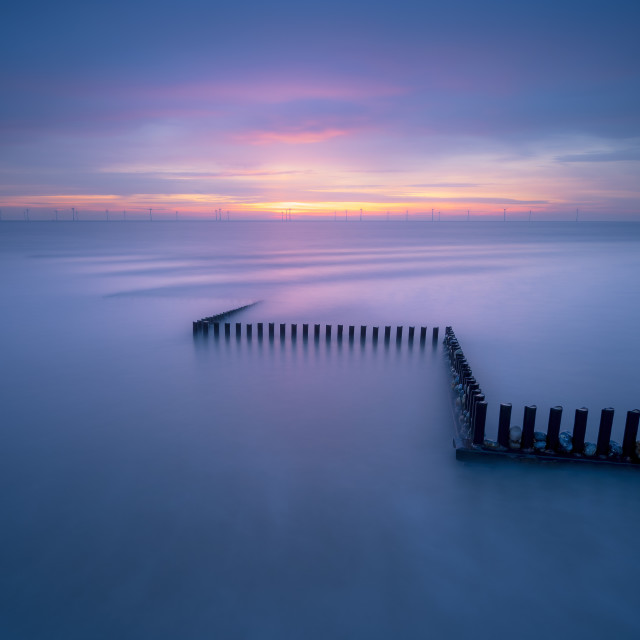 "Zig Zag Serene." stock image