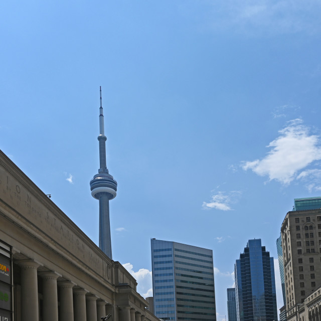 "Downtown Toronto" stock image