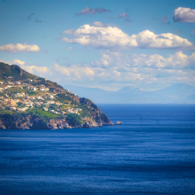 "The Amalfi Coast" stock image