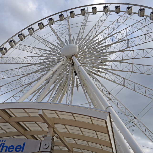 "Niagara Sky Wheel" stock image