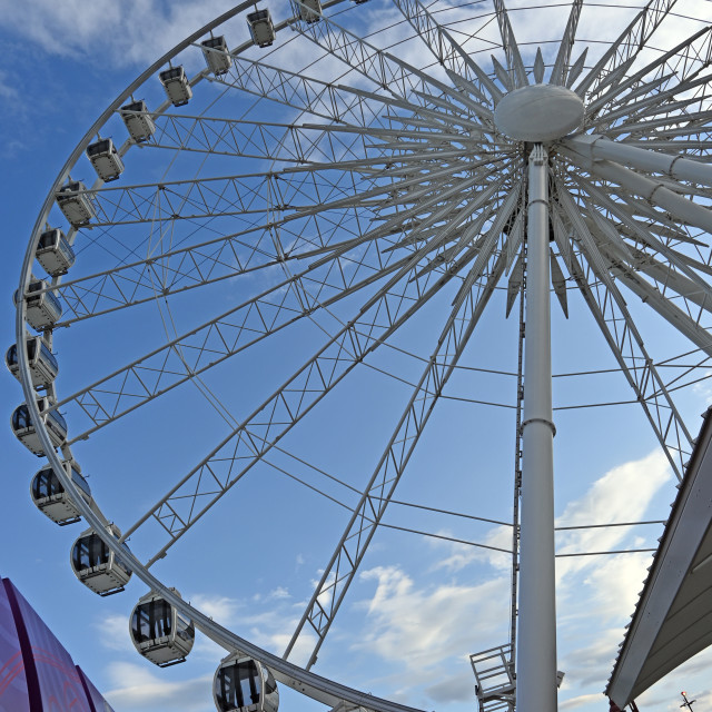 "Niagara Sky Wheel" stock image