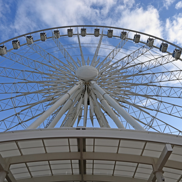 "Niagara Sky Wheel" stock image