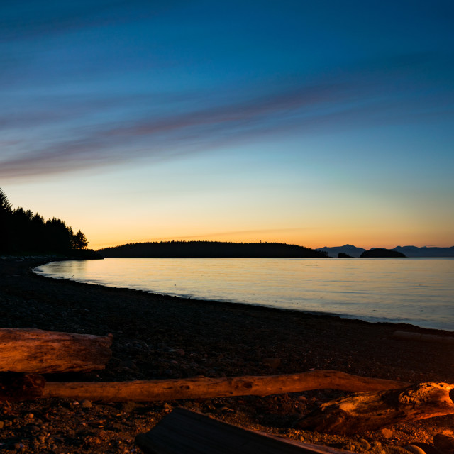 "Fire During Dusk" stock image