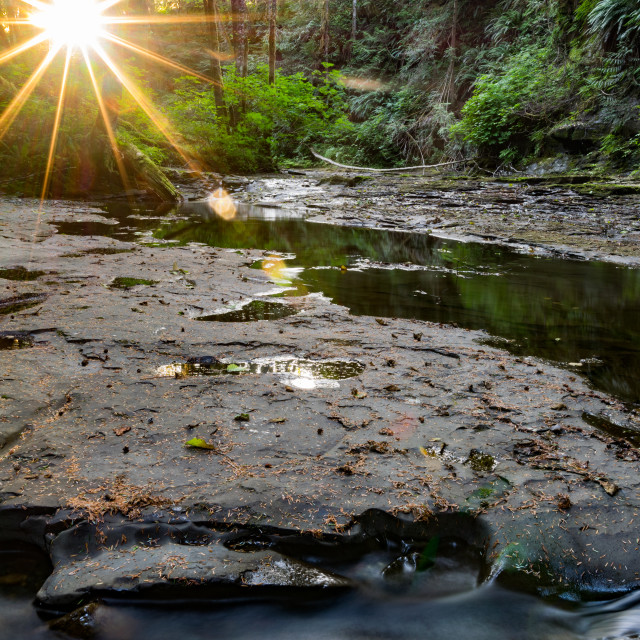 "Winding Stream" stock image