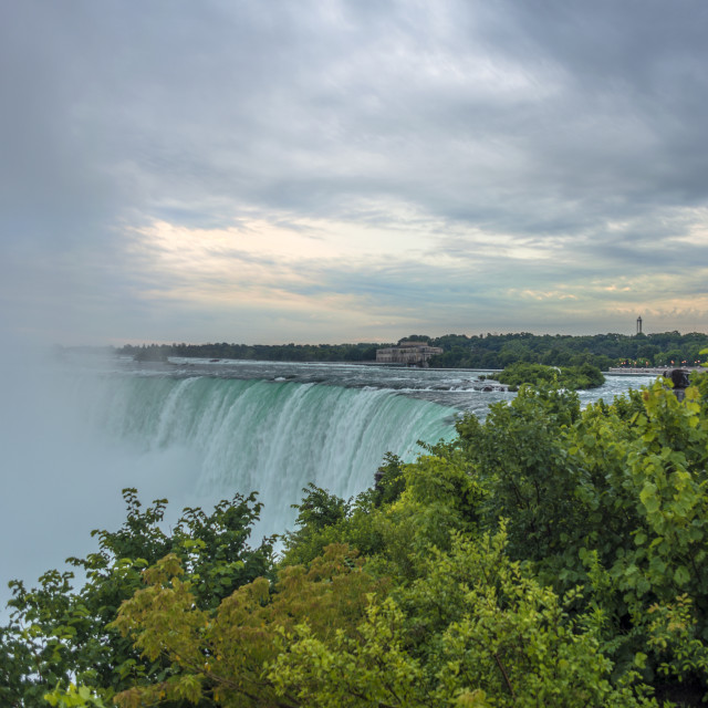 "The Niagara Falls" stock image