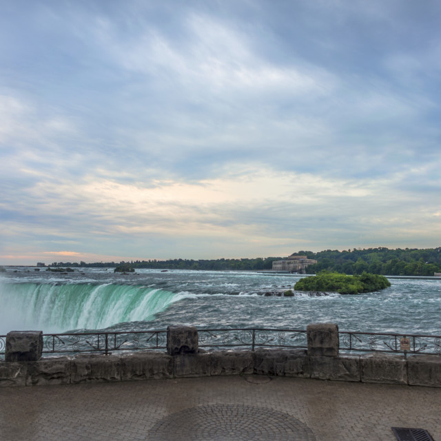 "The Niagara Falls" stock image