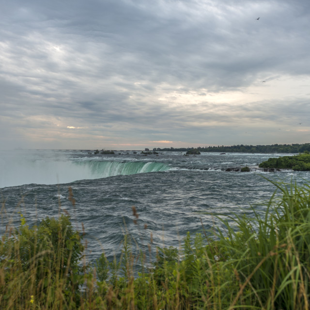 "The Niagara Falls" stock image