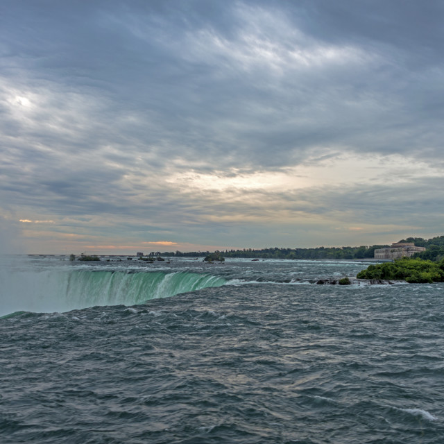 "The Niagara Falls" stock image