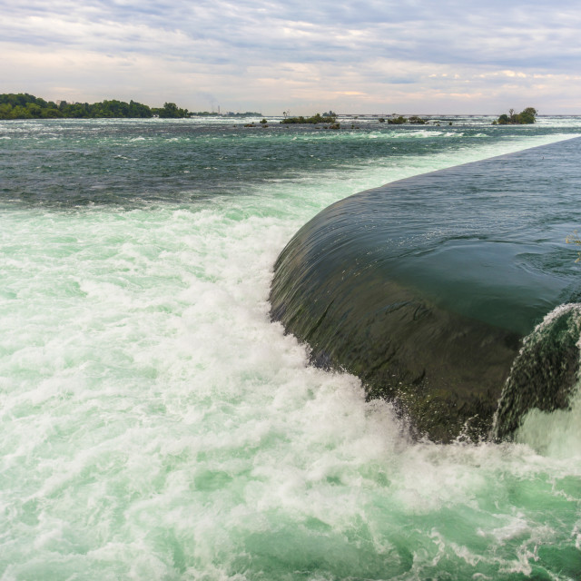 "The Niagara Falls" stock image