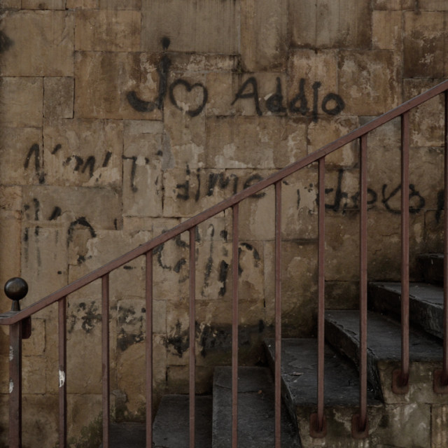 "Afternoon in Arezzo" stock image