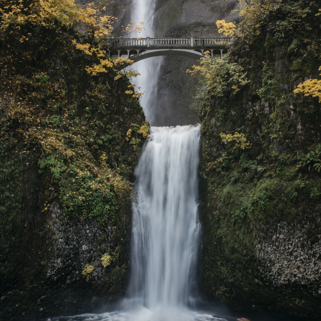 "Multnomah Falls" stock image