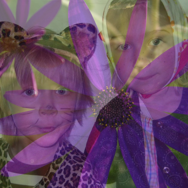 "Purple Kids" by Rudolf Reinbacher - £15.00 "Purple Kids" stock image