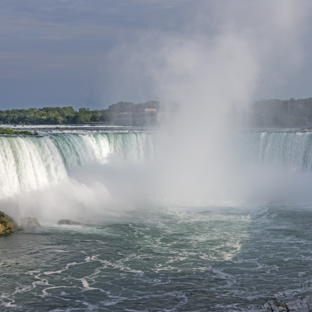 "The Niagara Falls" stock image