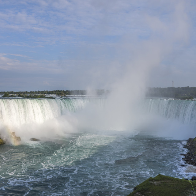 "The Niagara Falls" stock image