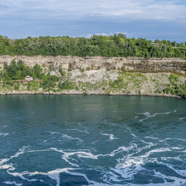 "The Niagara Falls" stock image