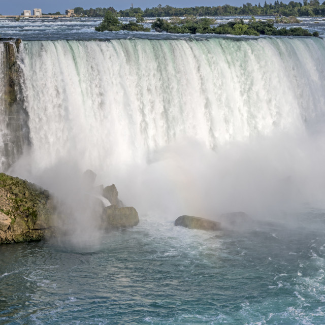 "The Niagara Falls" stock image