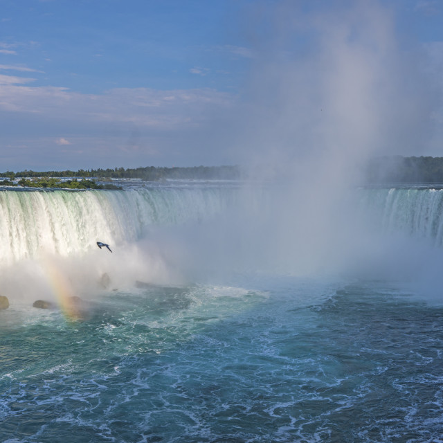 "The Niagara Falls" stock image