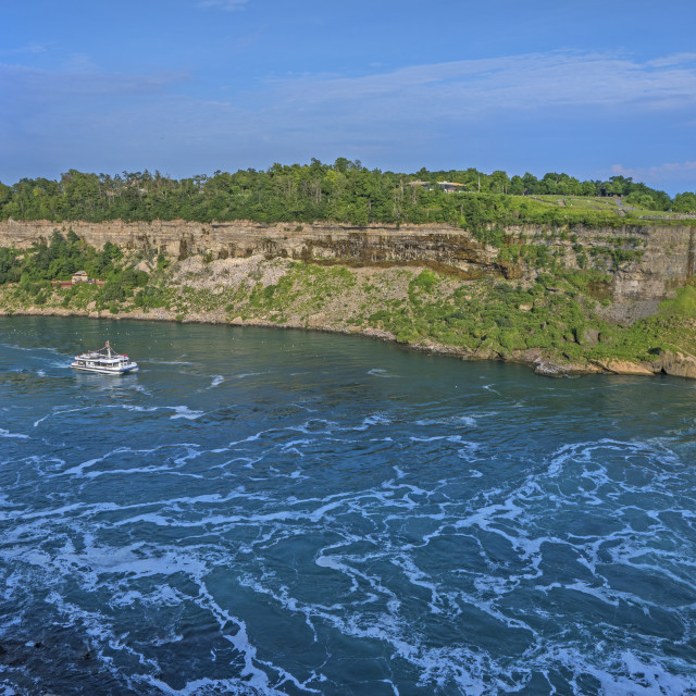 "The Niagara Falls" stock image