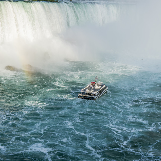 "The Niagara Falls" stock image