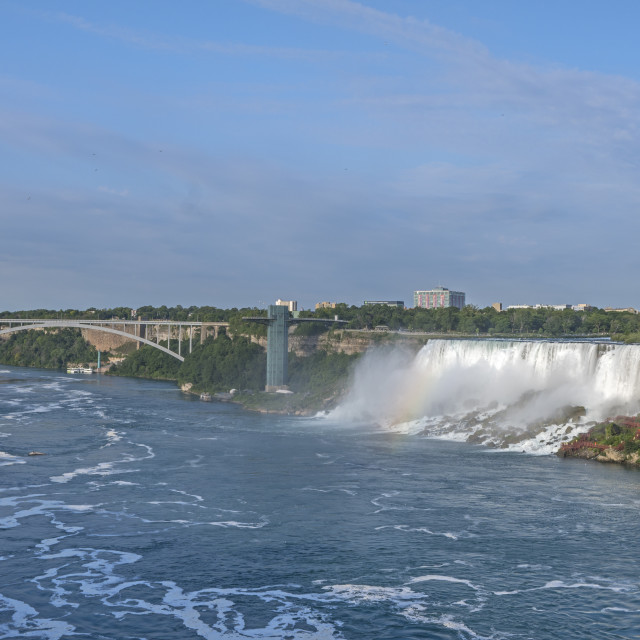 "The Niagara Falls" stock image