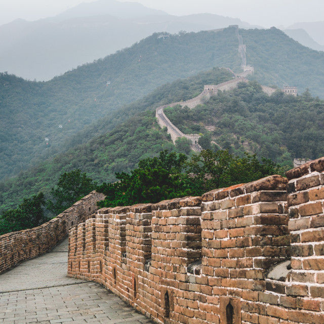 "Great Wall of China" stock image
