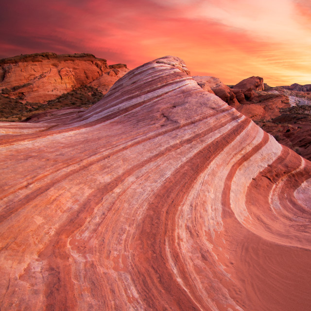 "Fire Wave" stock image