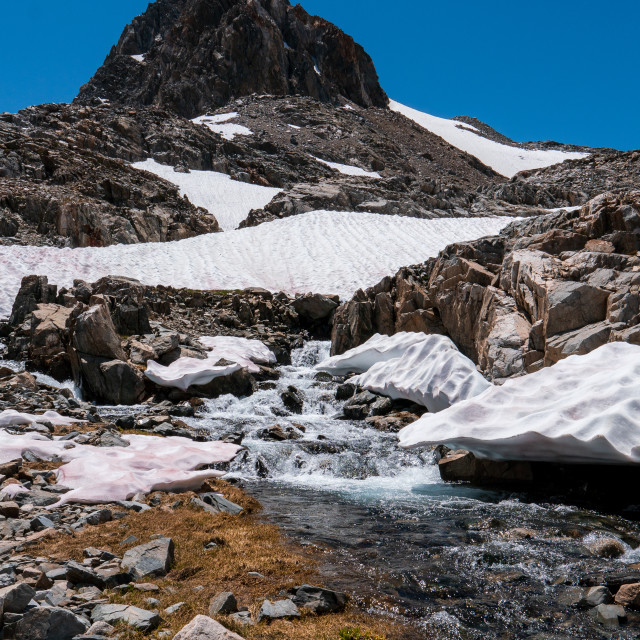 "Black Glacier" by Caymin Hannan - £17.00 "Black Glacier" stock image