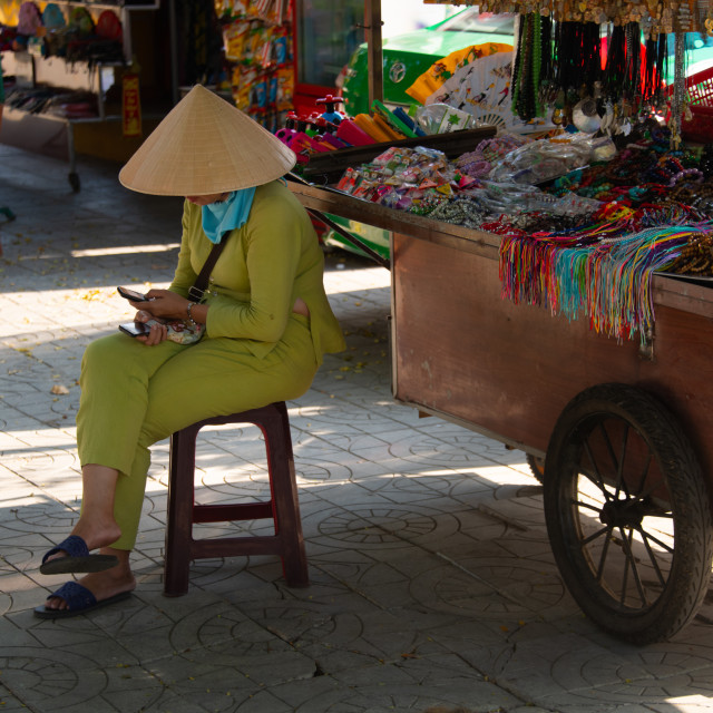 "Vietnamese street environment around the streets of Hanoi and Hoi An" by frederik enneman - £20.00 "Vietnamese street environment around the streets of Hanoi and Hoi An" stock image
