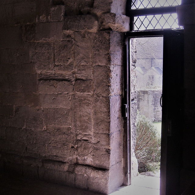 "Church Door" stock image