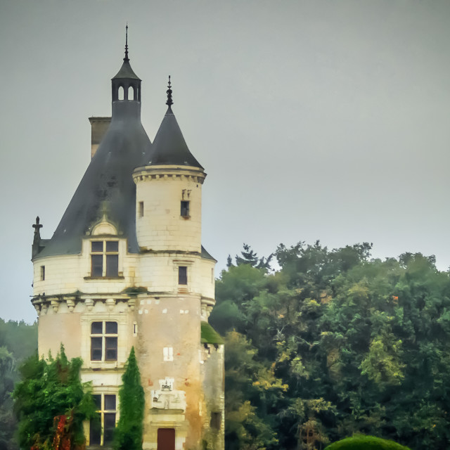 "Chateau de Chenonceau" stock image