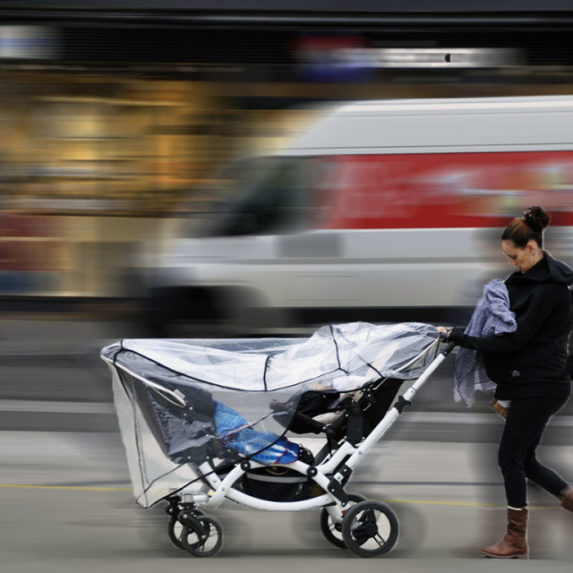 "Mother & Child In Motion" by Sadiq A Al Qatari - £10.00 "Mother & Child In Motion" stock image