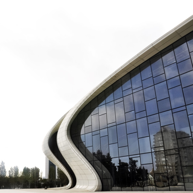 "Heydar Aliyev Center" by Sadiq A Al Qatari - £10.00 "Heydar Aliyev Center" stock image