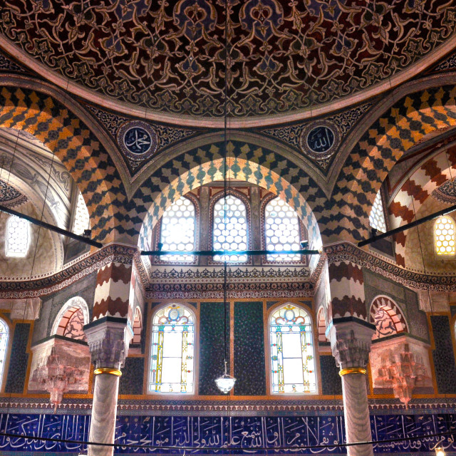 "Sultanahmet Mosque" by Sadiq A Al Qatari - £10.00 "Sultanahmet Mosque" stock image