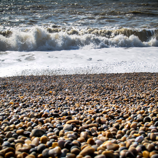 "Chesil Beach 1/4" stock image