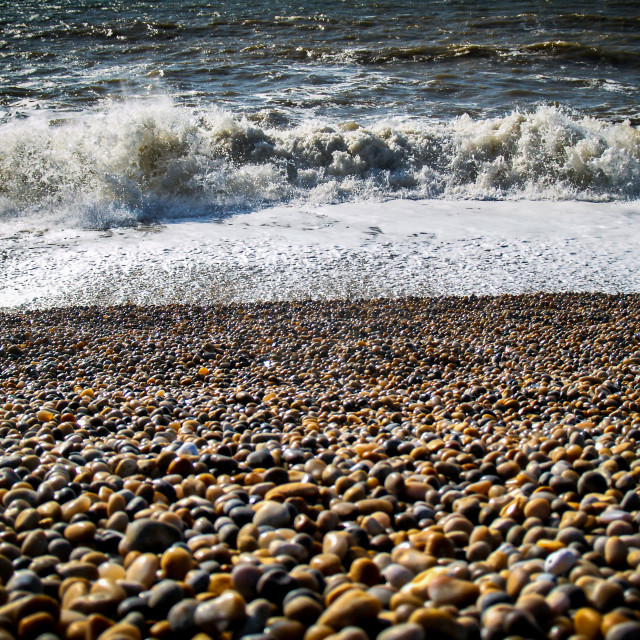 "Chesil Beach, 2/4" stock image