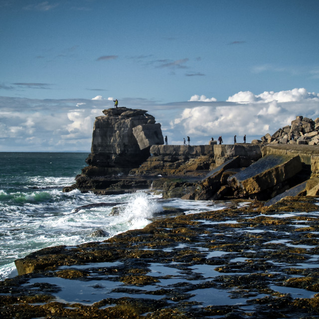 "Pulpit Rock" stock image