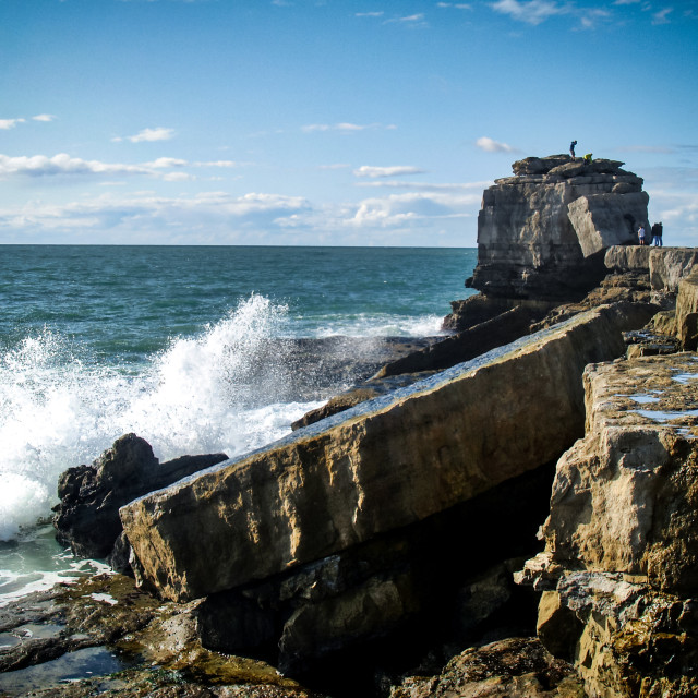 "Pulpit Rock" stock image