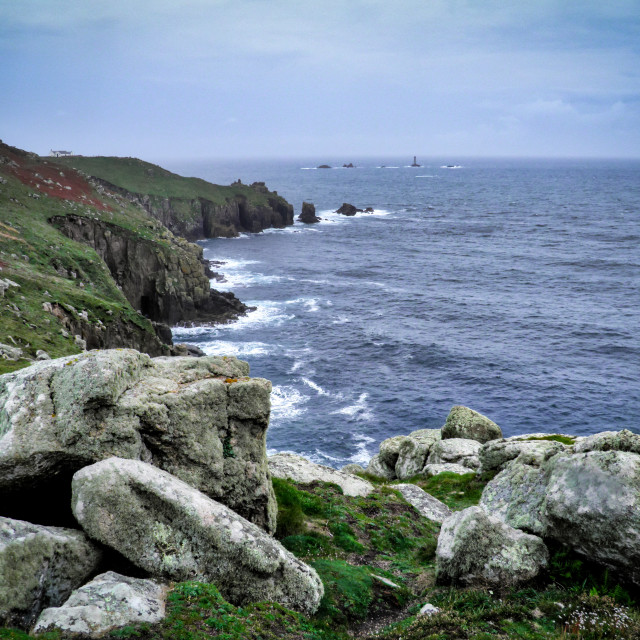 "Land's End." stock image