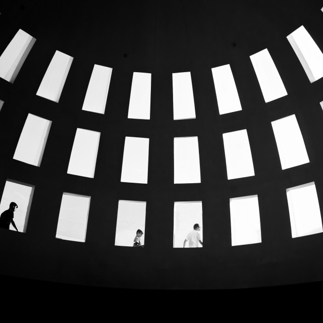 "Three men and a dome" by Luca Sorato - £25.00 "Three men and a dome" stock image