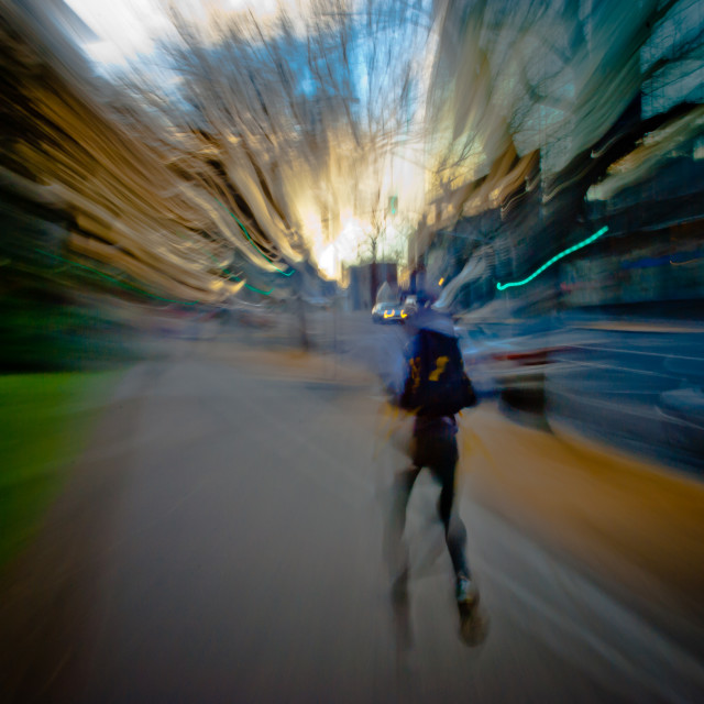 "The Runner" by Stig Cooper - $36.72 "The Runner" stock image