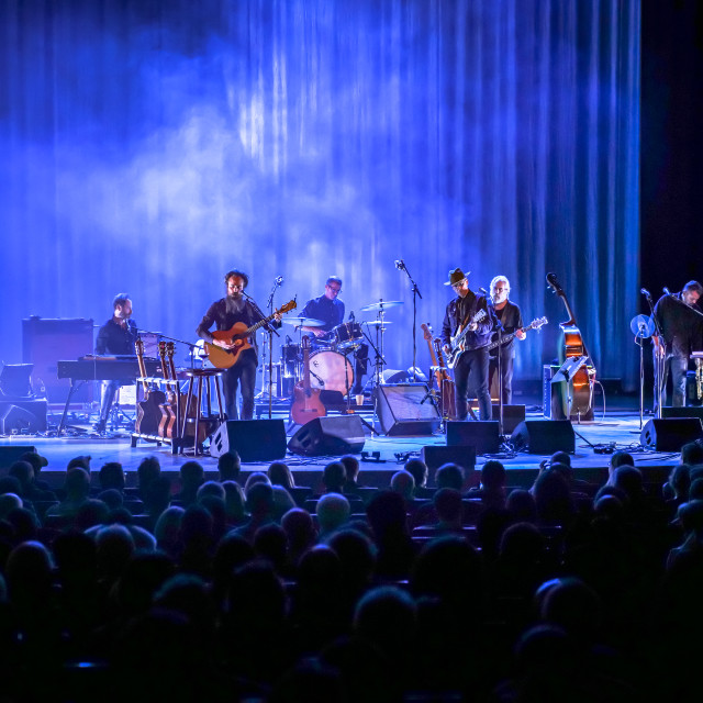 "Calexico and Iron & Wine" by Mark Bromham - £15.00 "Calexico and Iron & Wine" stock image