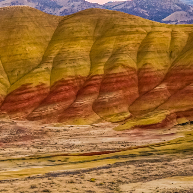 "The Painted Hills - Oregon" stock image