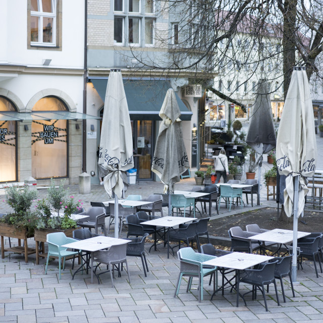 "Old Market Square in Bielefeld" stock image