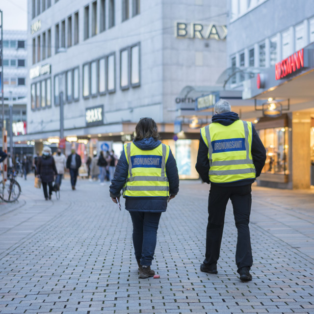 "Local authority patrol" stock image