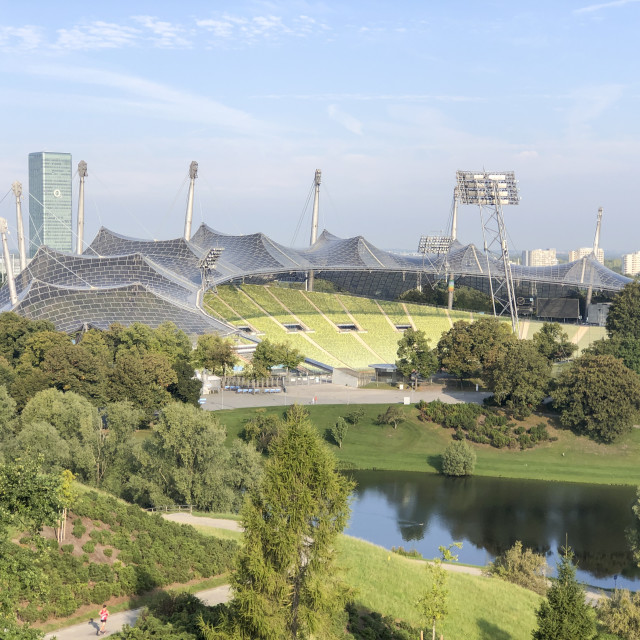 "Olympic Stadium" stock image