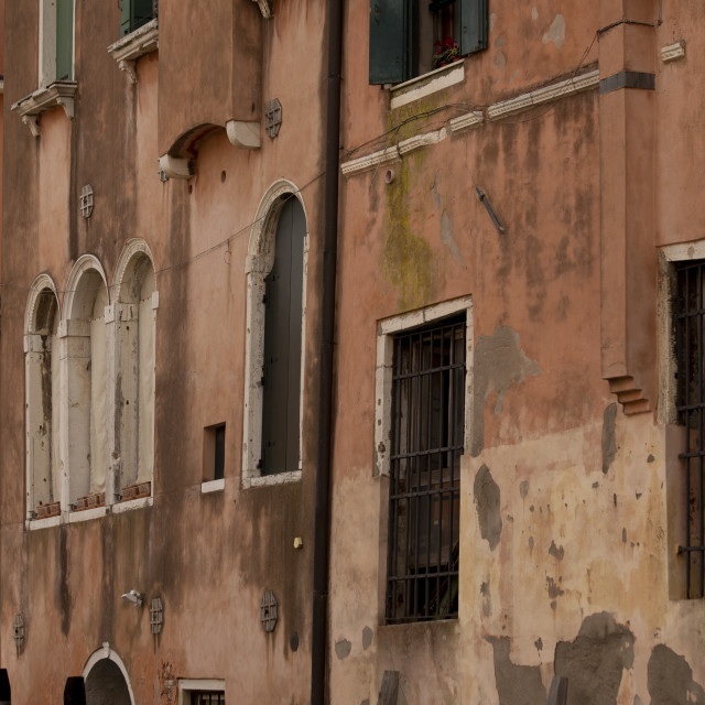 "Venetian Palazzo" by Bobb Strongman - £20.00 "Venetian Palazzo" stock image